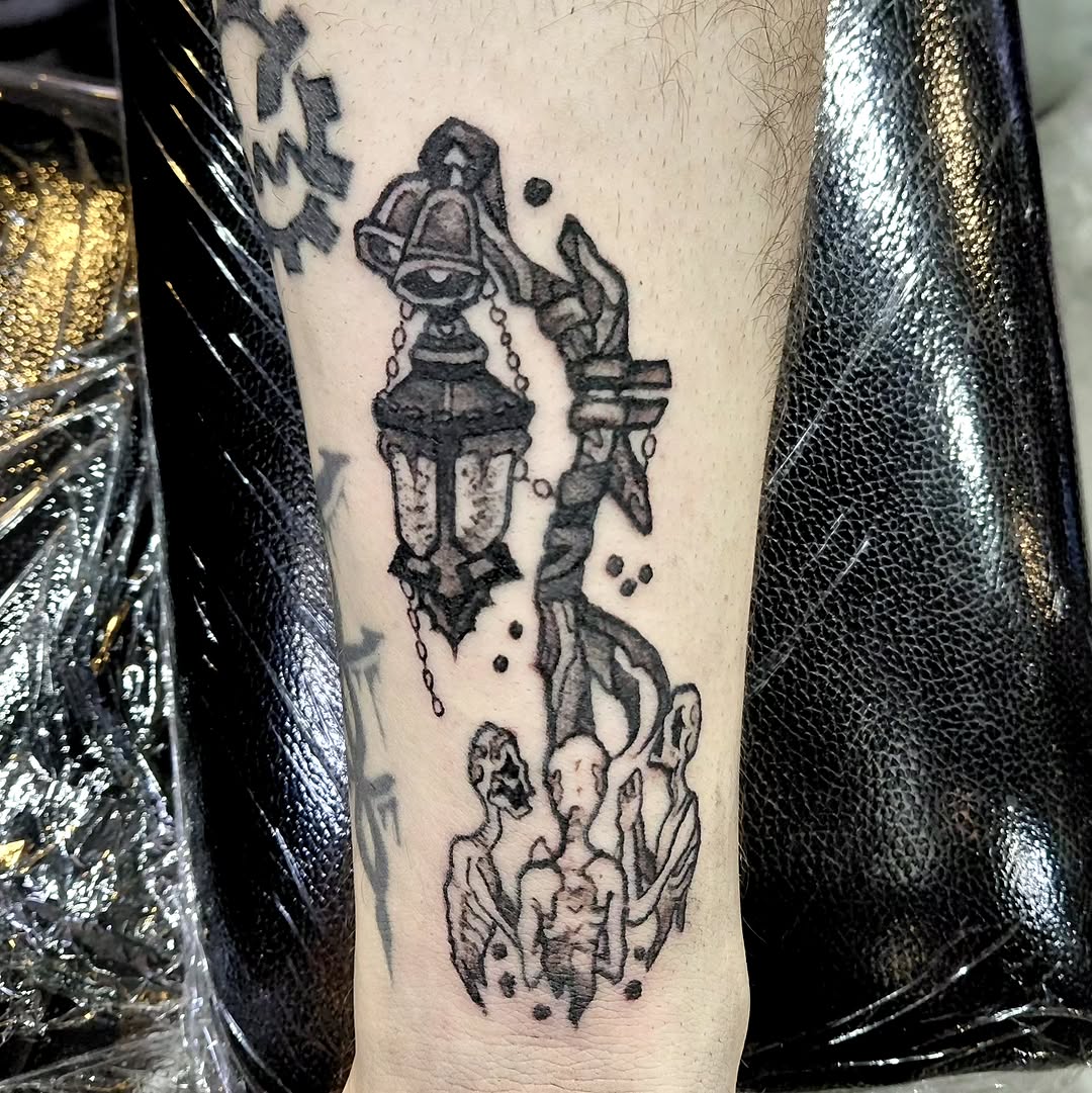 Tattoo by @ripgloss.tattoo — dark_realism, black_and_grey