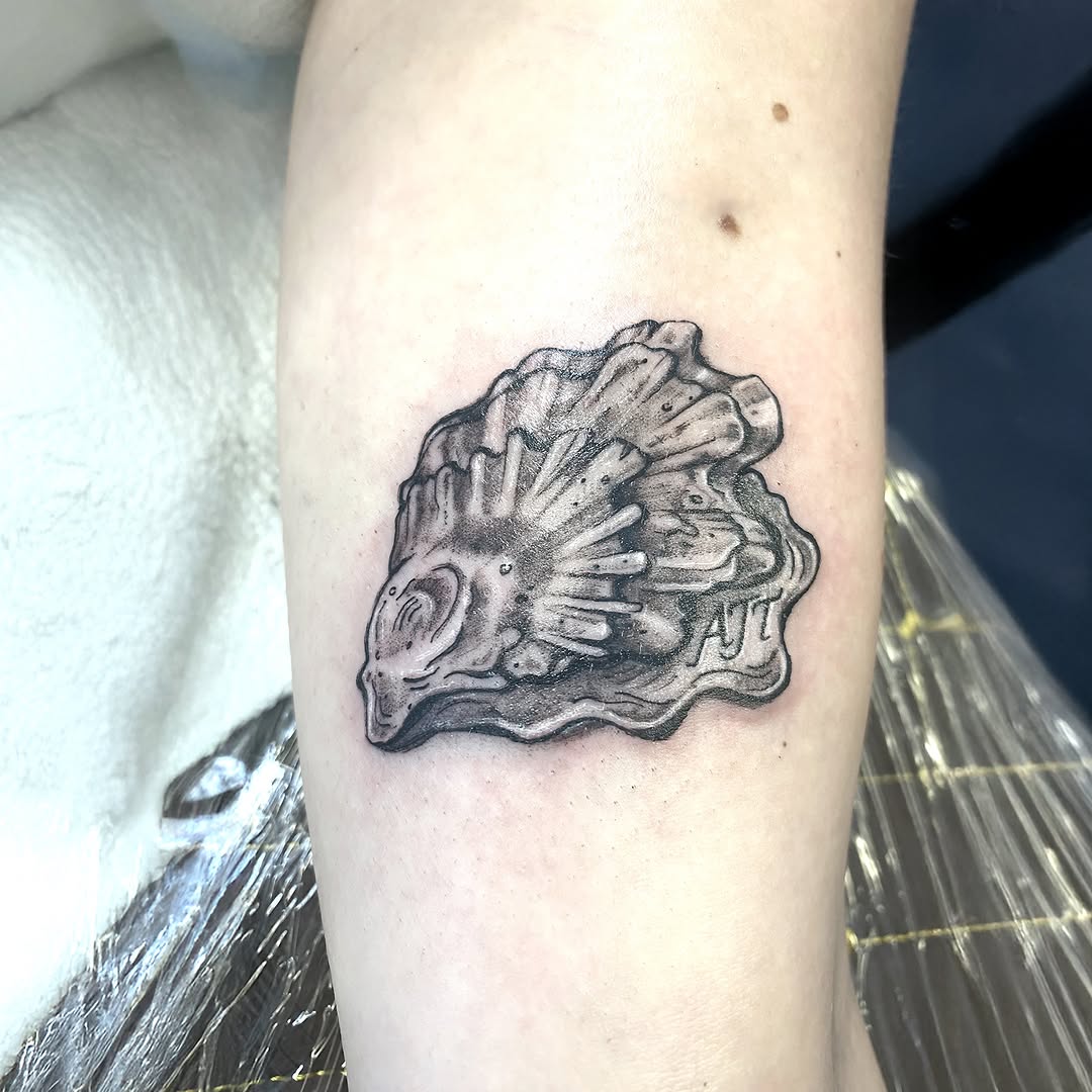 Tattoo by @inkart_ari — black_and_grey