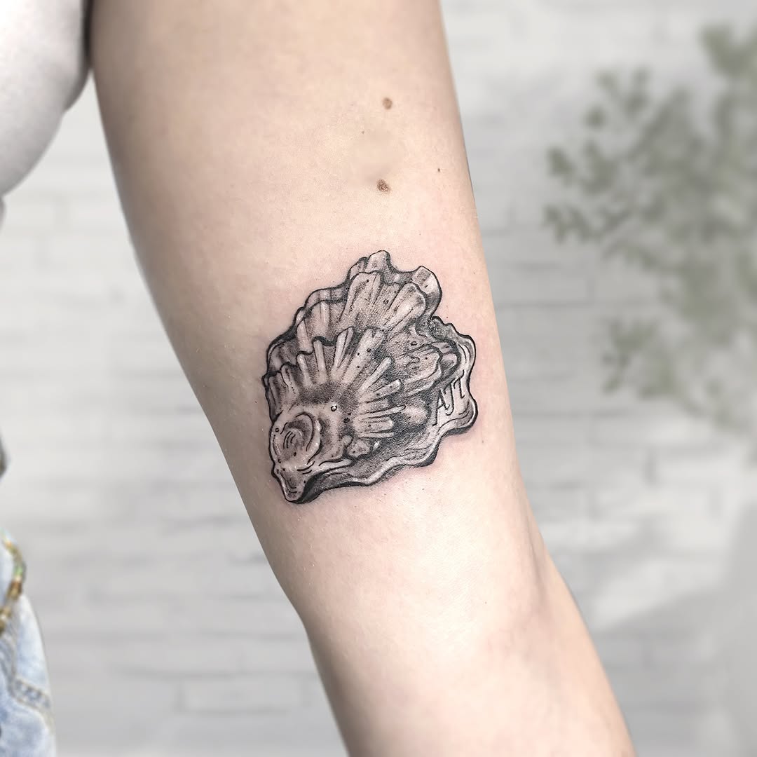 Tattoo by @inkart_ari — black_and_grey