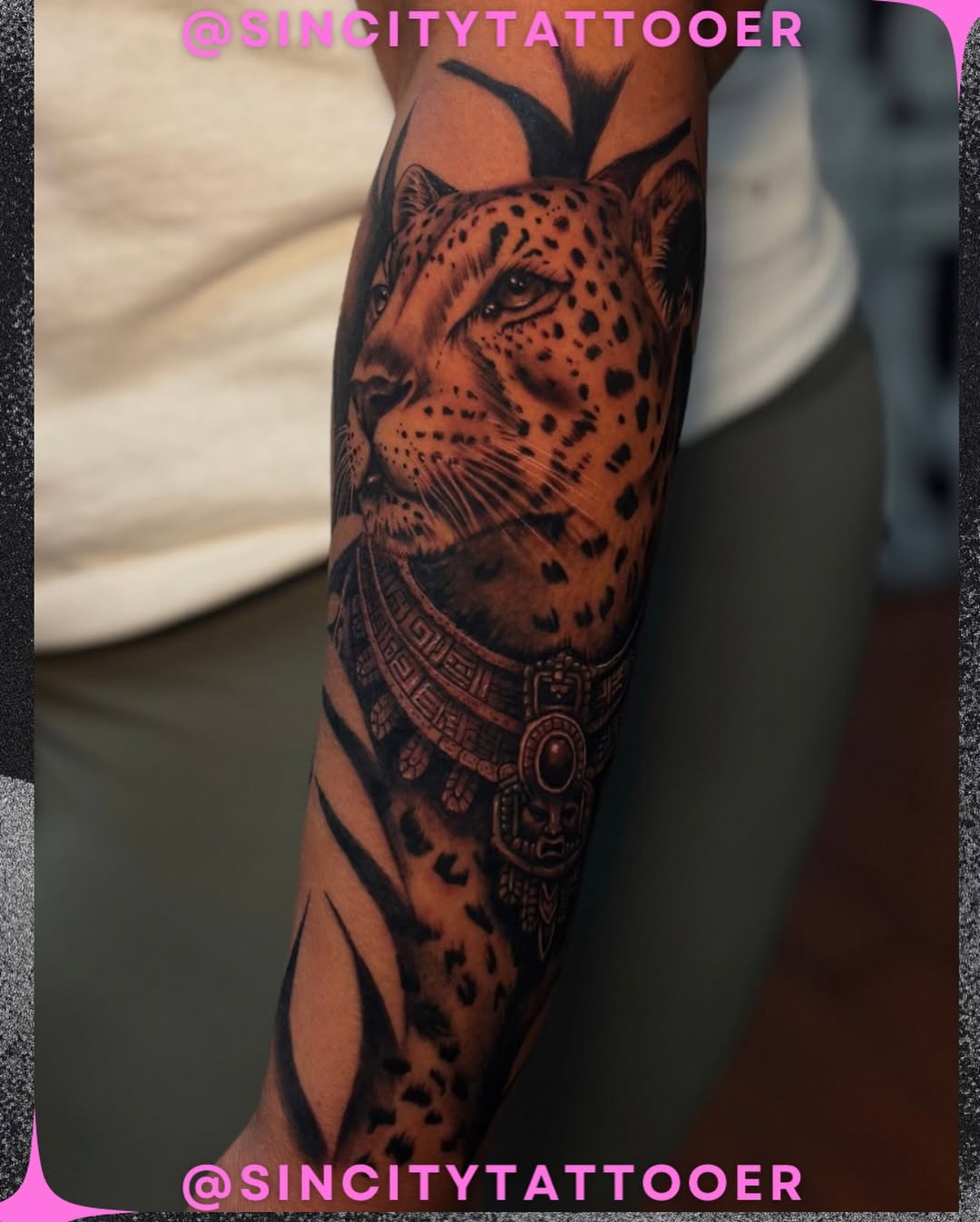 Tattoo by @sincitytattooer — realism, black_and_grey