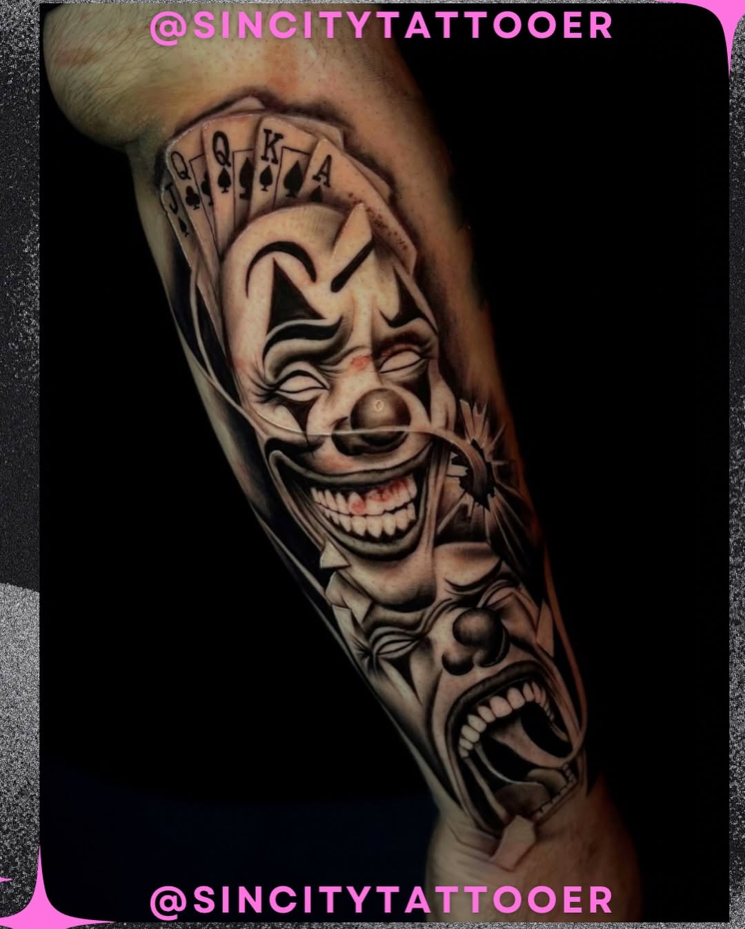 Tattoo by @sincitytattooer — black_and_grey, realism