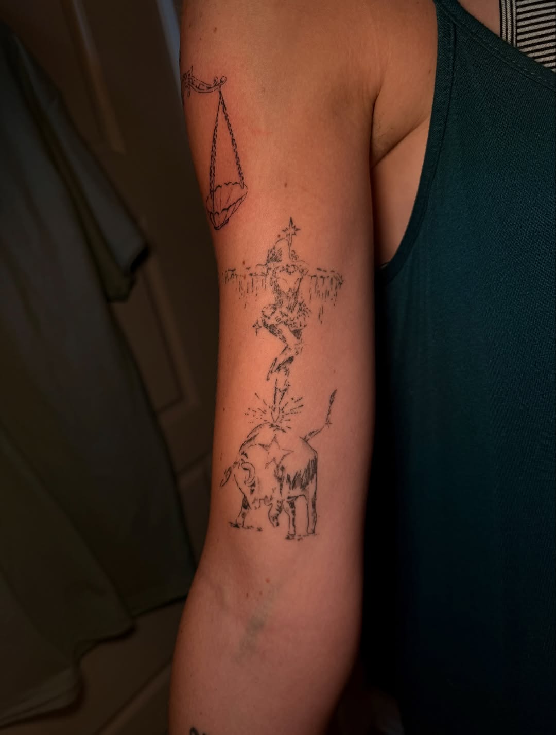Tattoo by @juniperinkk — sketch, fine_line