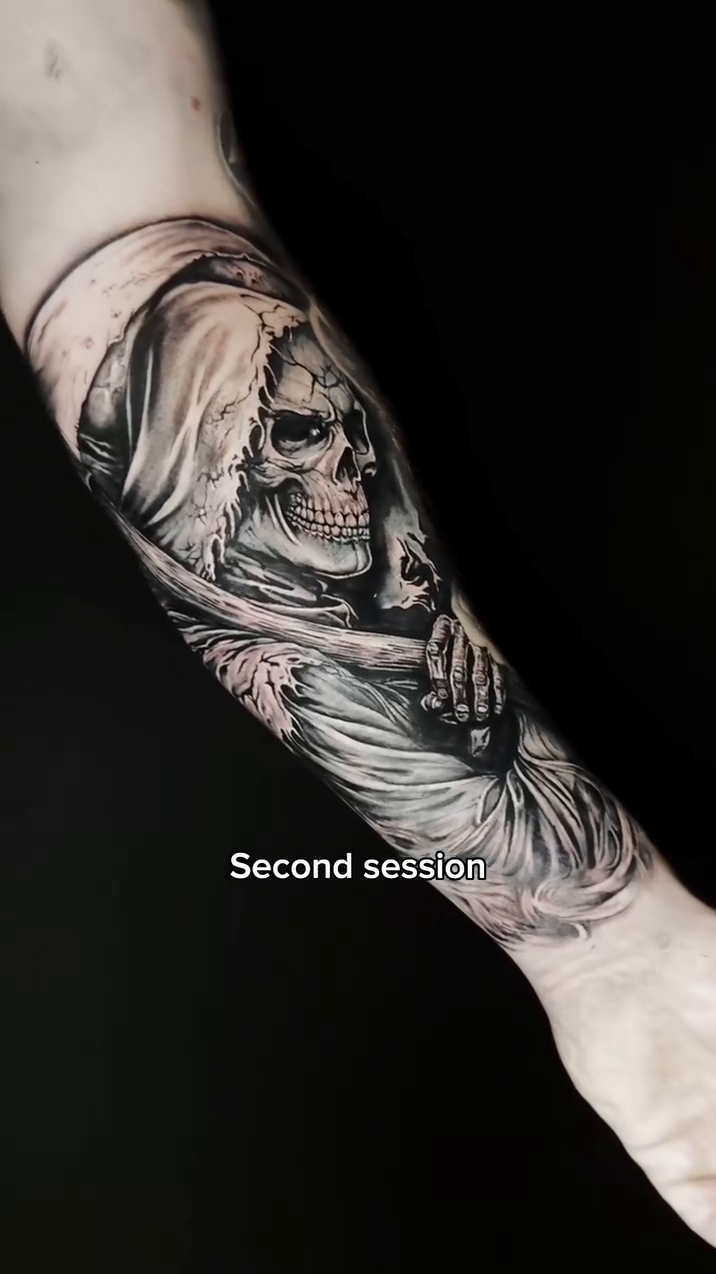 Tattoo by @georgiannaink โ black_and_grey, realism