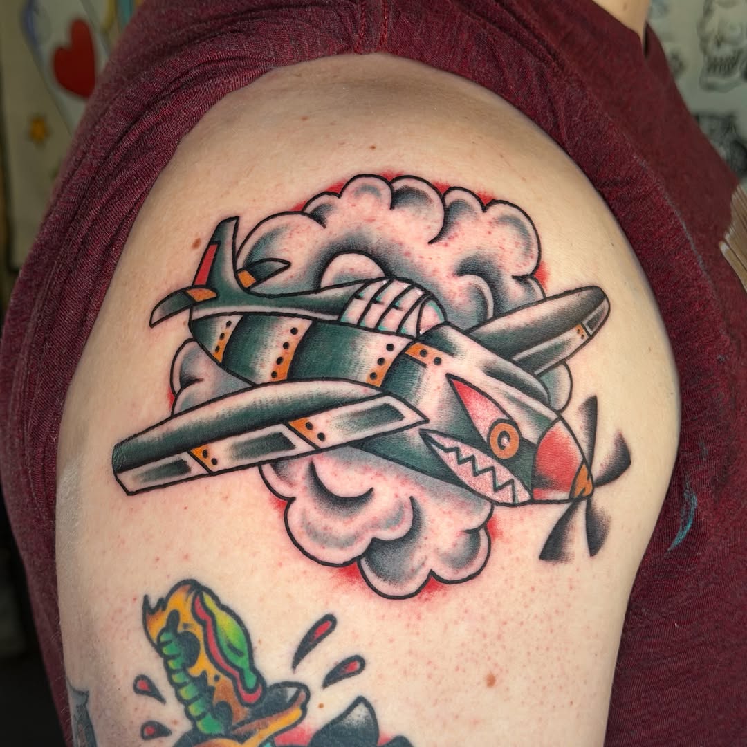 Tattoo by @goodpickenstattoo โ american_traditional