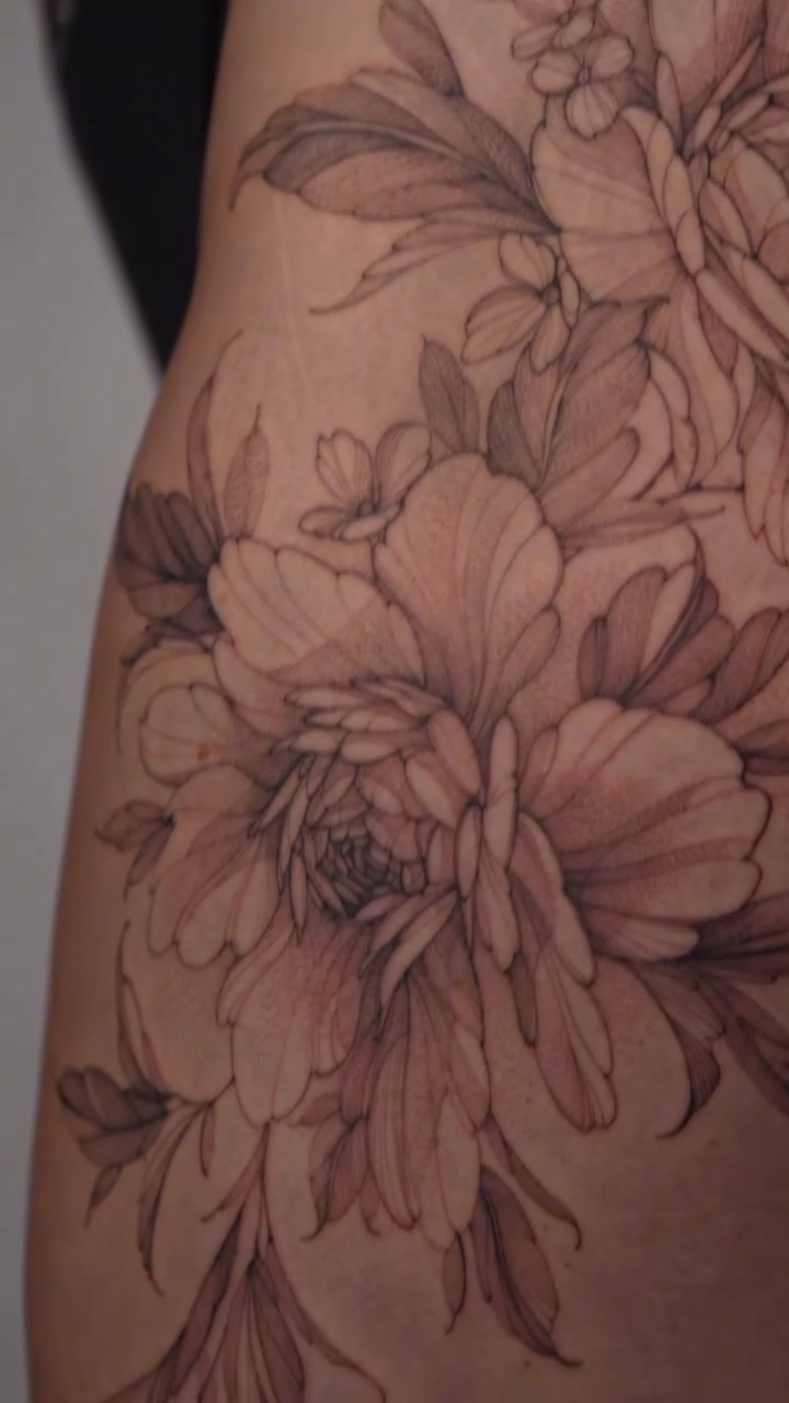 Tattoo by @babichtattoo — realism, black_and_grey