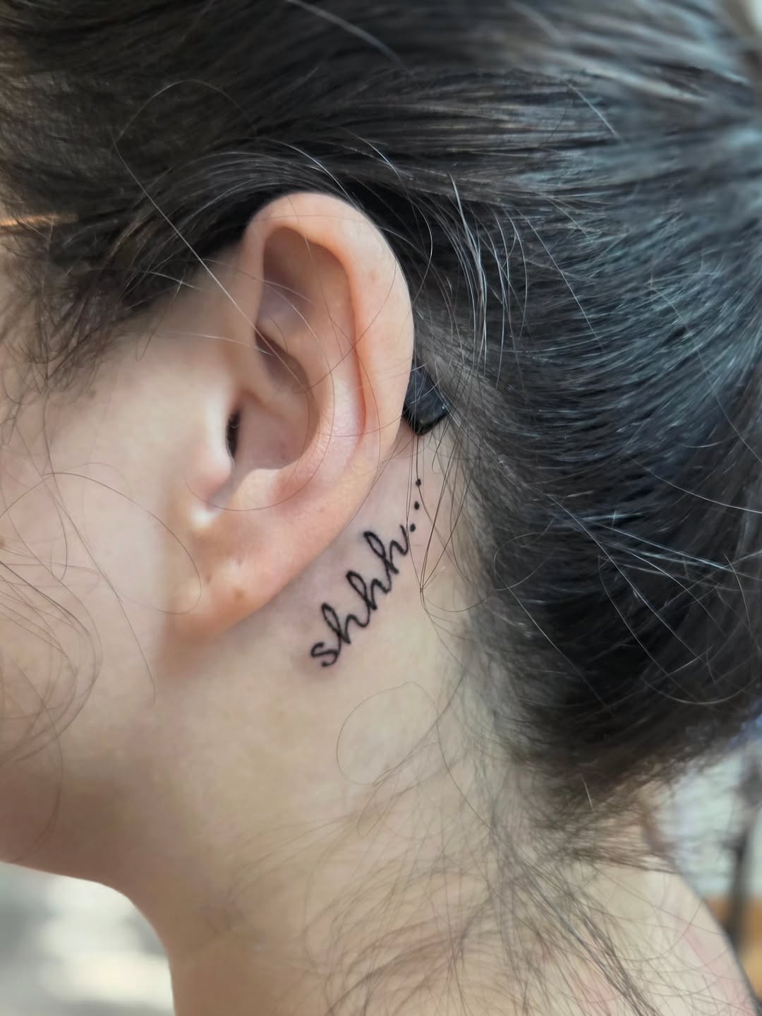 Tattoo by @celesta.tattoos — fine_line, lettering_script