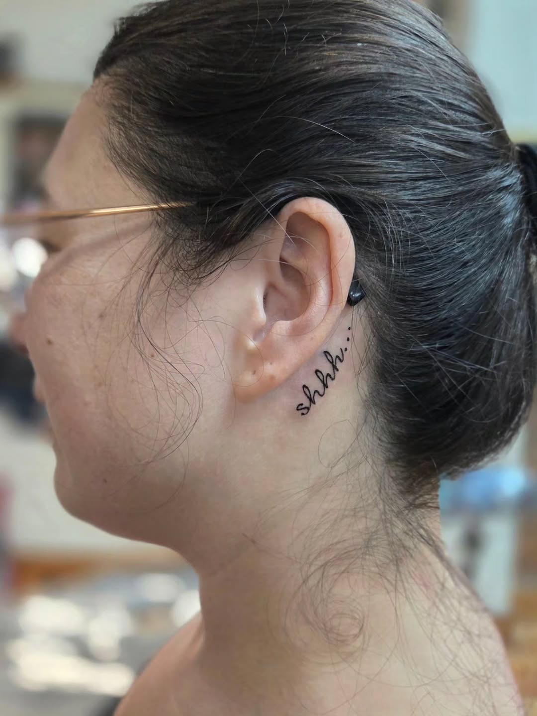Tattoo by @celesta.tattoos — fine_line, lettering_script