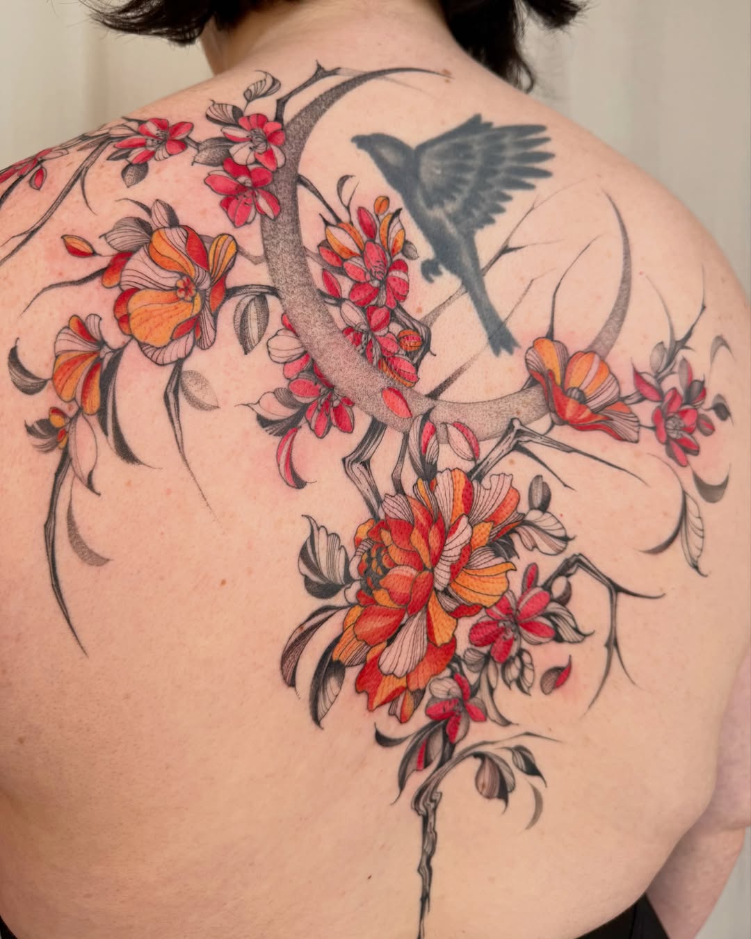 Tattoo by @aarchitattoo — illustrative, black_and_grey