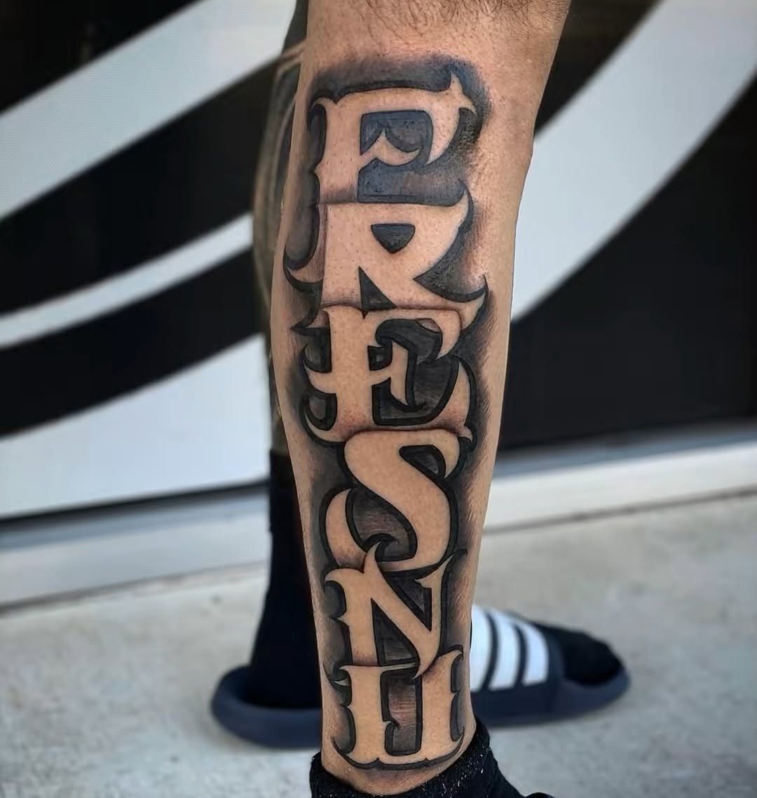 Tattoo by @lexmiranda — chicano, lettering_script