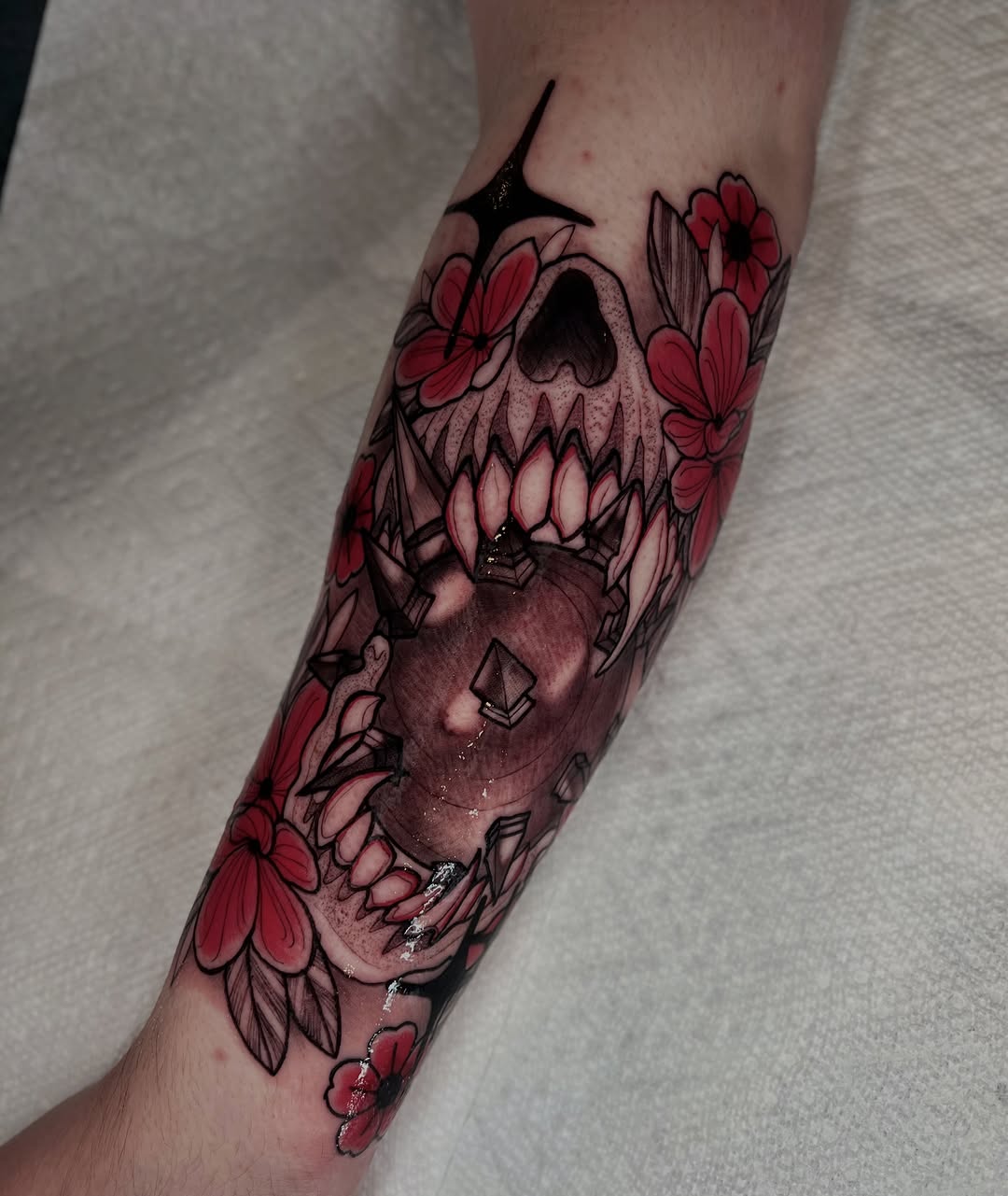 Tattoo by @the.gutter.goblin โ neo_traditional, realism