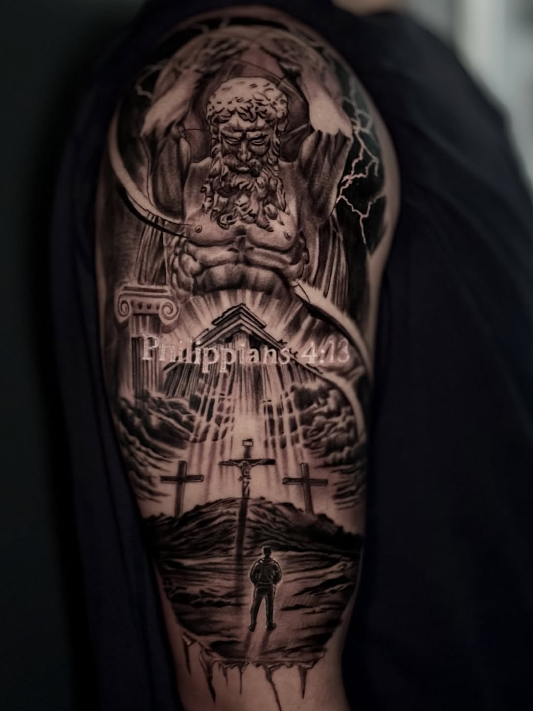 Tattoo by @mgstatts — realism, black_and_grey