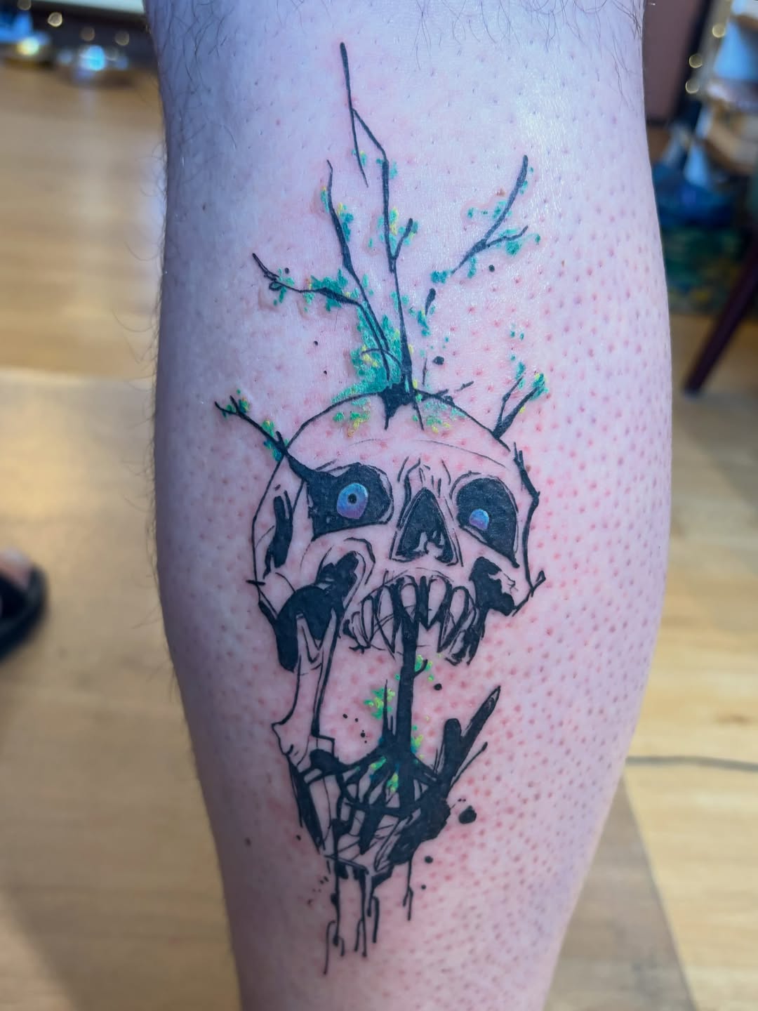 Tattoo by @firestarterink — sketch