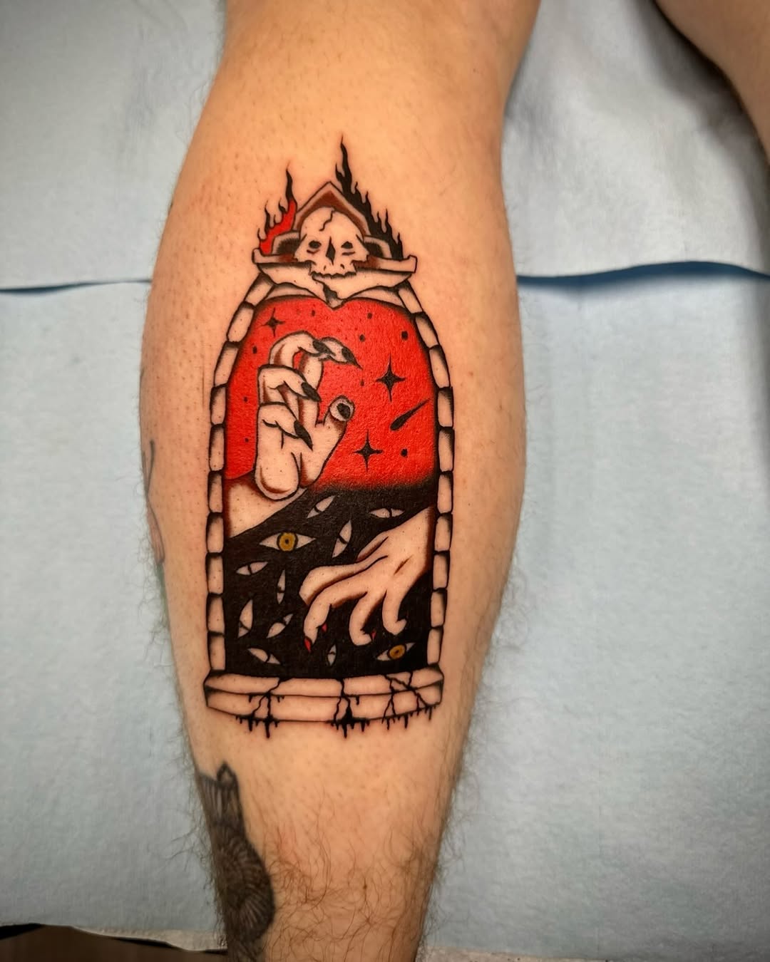 Tattoo by @rorysboring โ american_traditional, illustrative