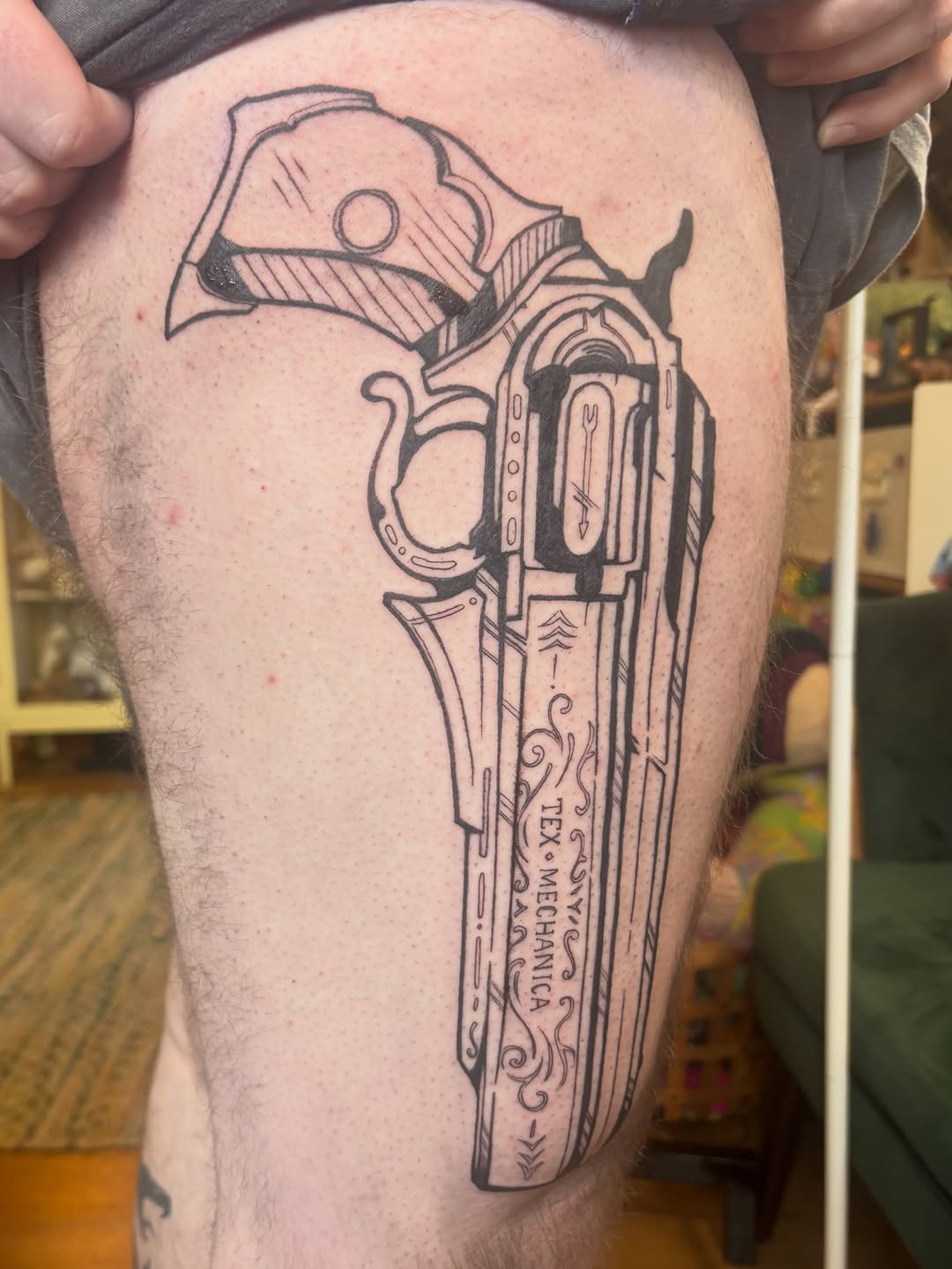 Tattoo by @firestarterink — lettering_script