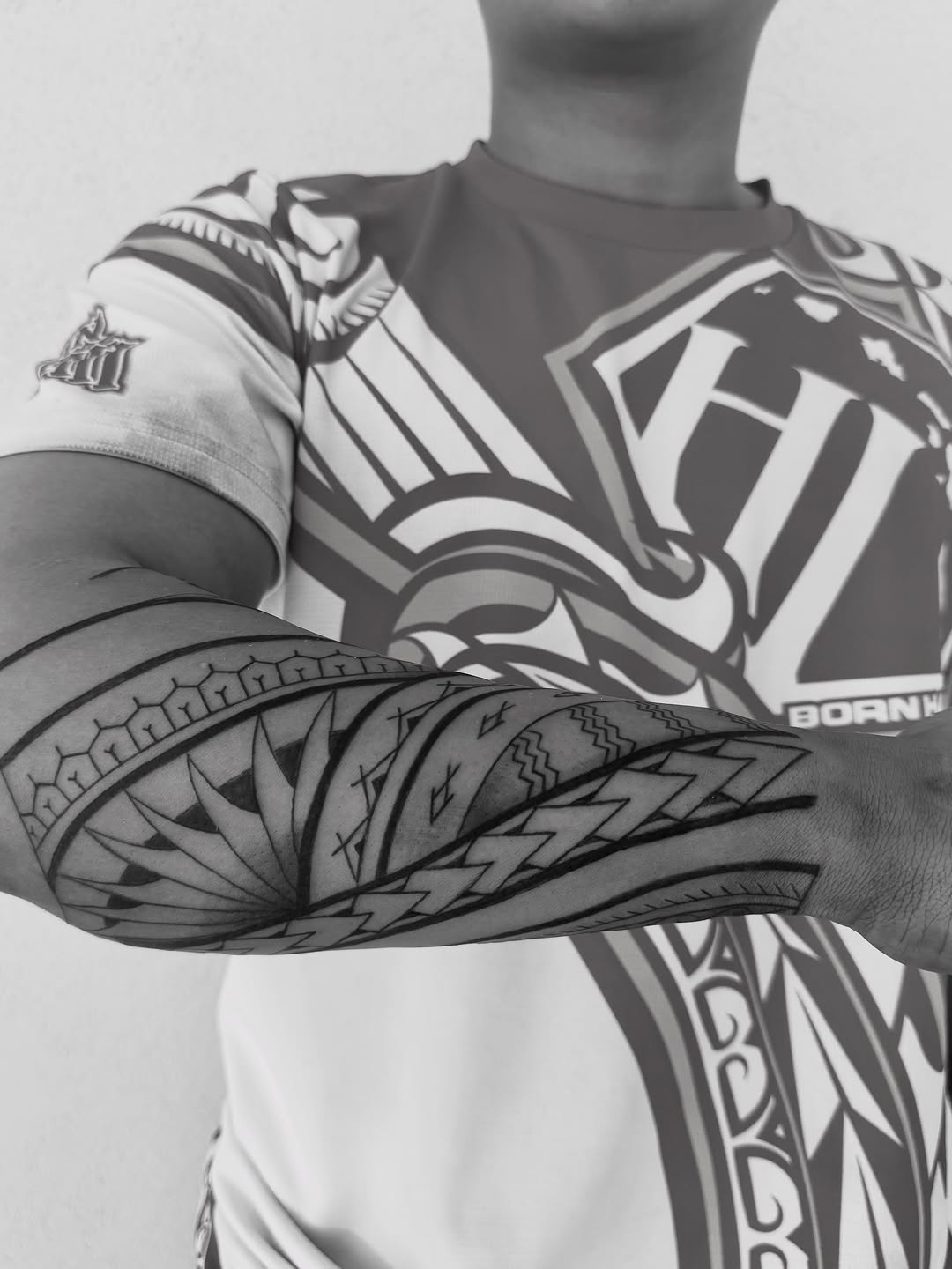 Tattoo by @healohakamanu — tribal, geometric