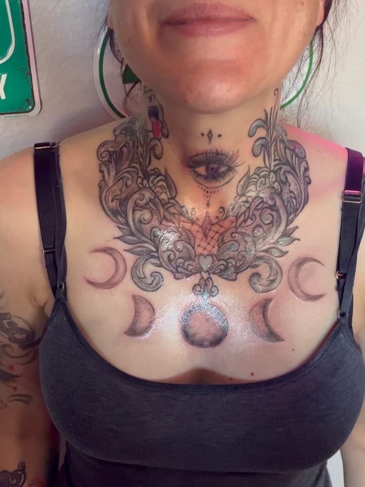 Tattoo by @vegasvalstatts — black_and_grey, ornamental