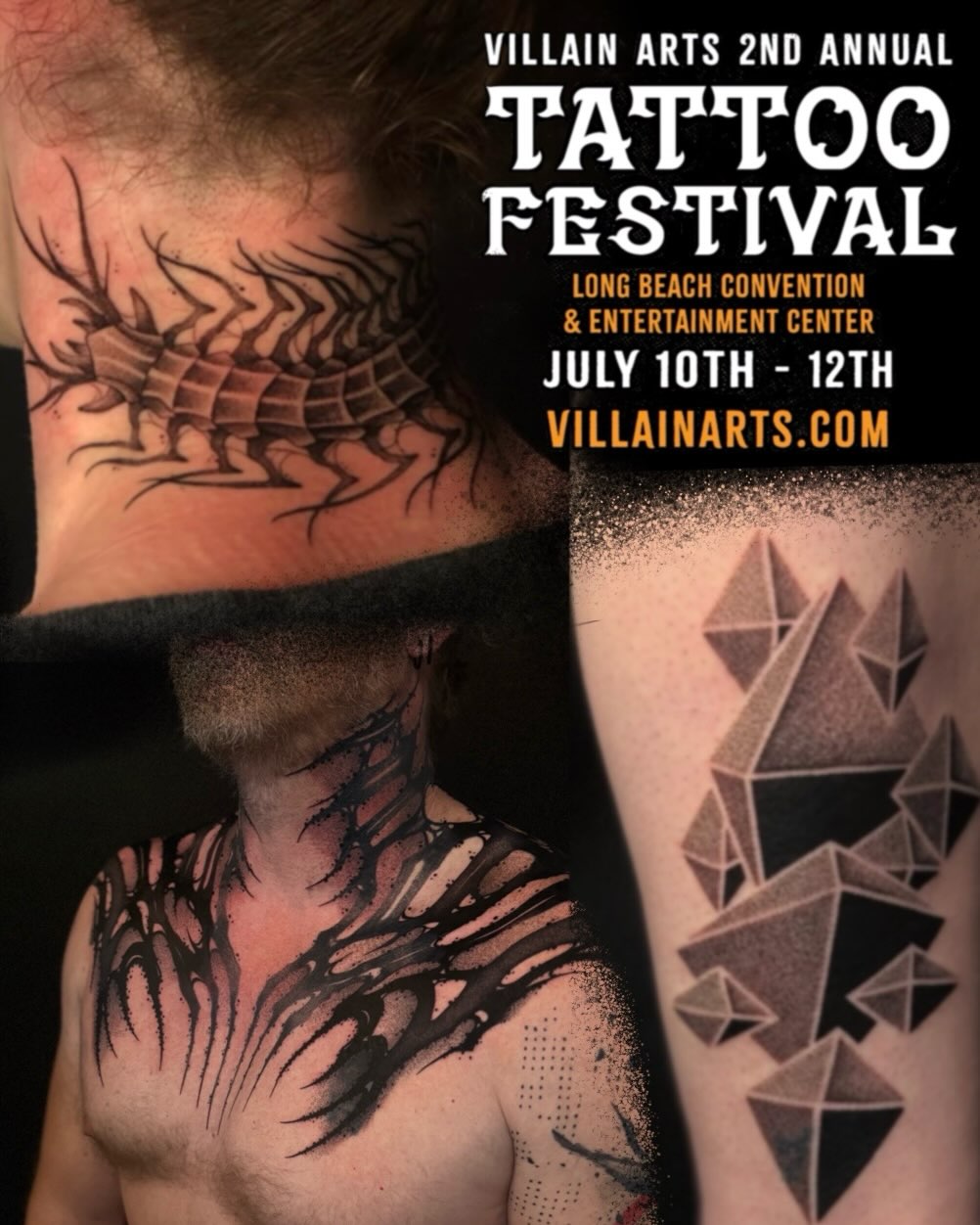 Tattoo by @orb_ink — blackwork, illustrative
