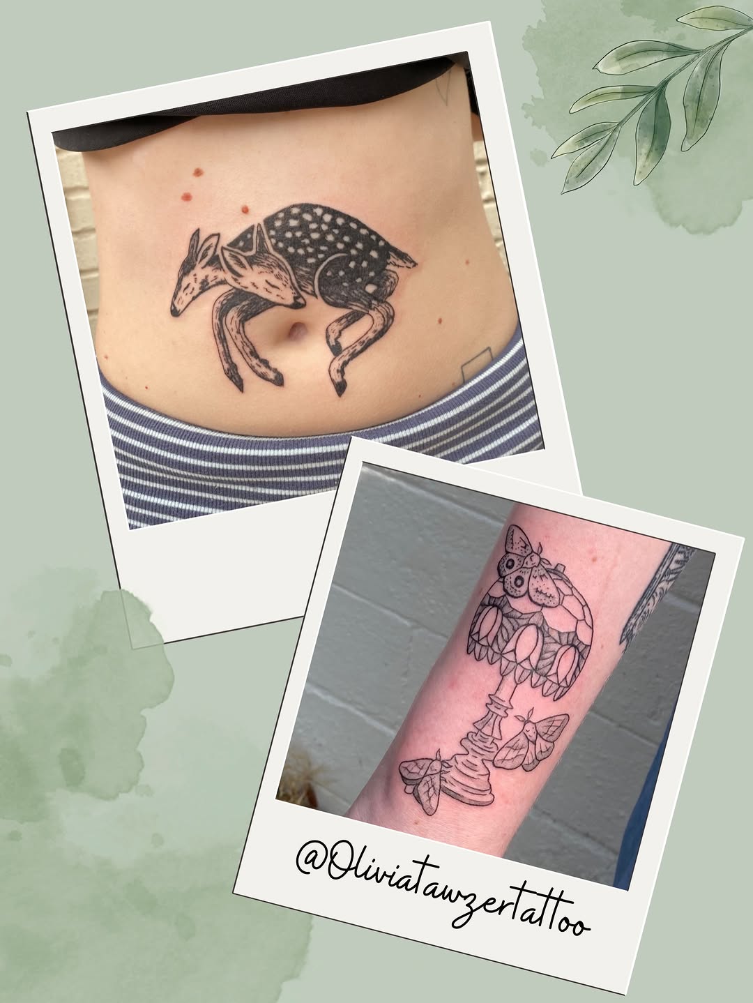 Tattoo by @oliviatawzertattoo โ fine_line, illustrative