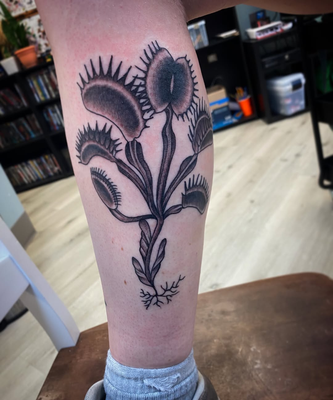Tattoo by @deathoner727 — black_and_grey, illustrative