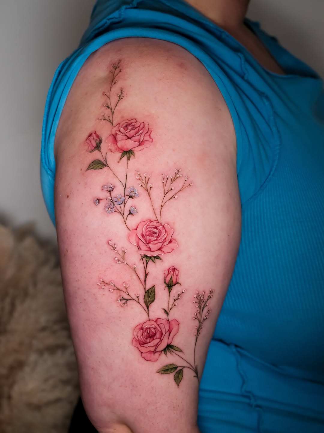 Tattoo by @inkynas — illustrative, fine_line
