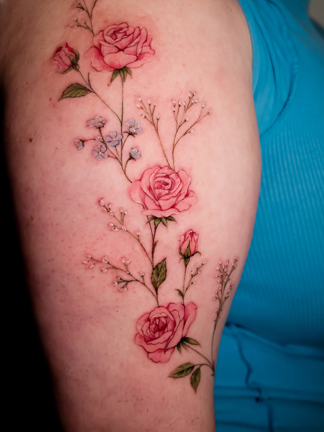 Tattoo by @inkynas — illustrative, fine_line