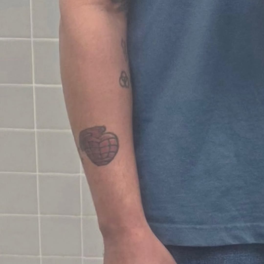 Tattoo by @crisp_ink โ blackwork