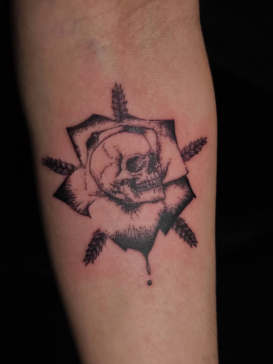 Tattoo by @madetohealtattoos β illustrative, black_and_grey