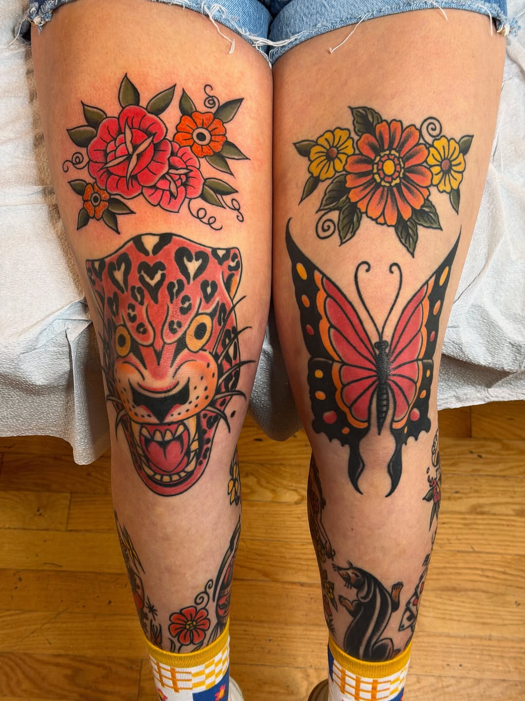 Tattoo by @lindseebeetattoo โ american_traditional