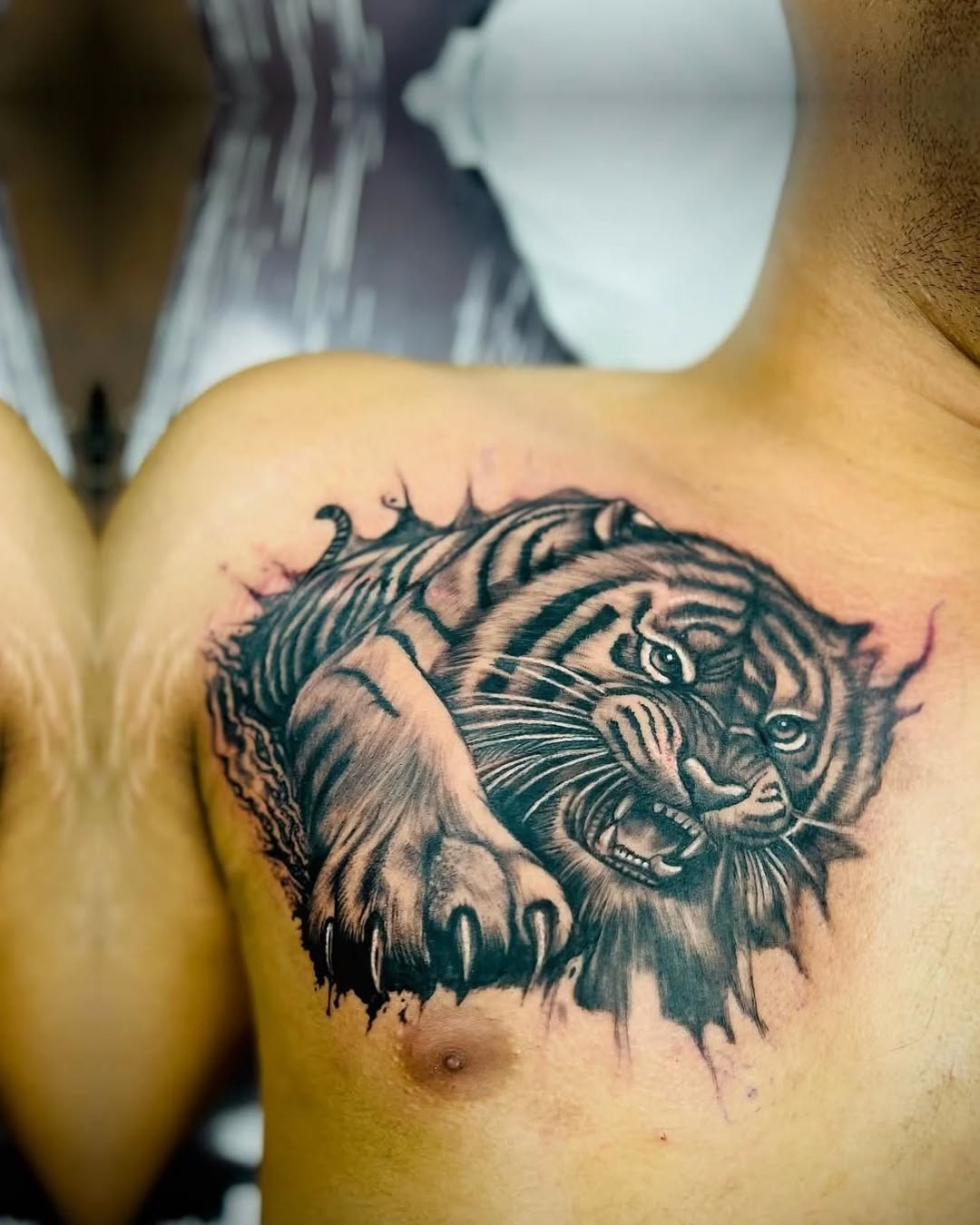 Tattoo by @wats.ongutkowski — realism, black_and_grey
