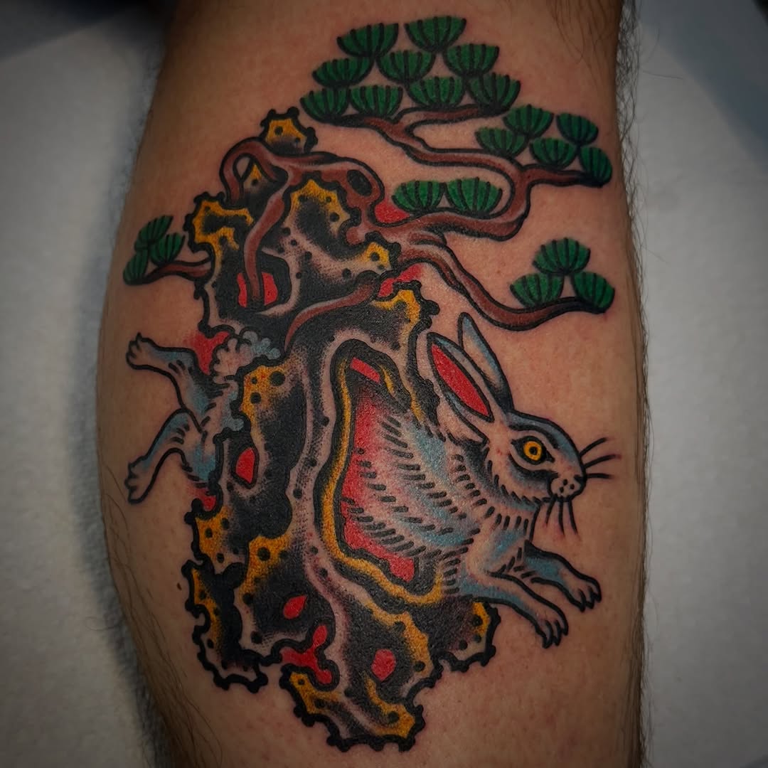 Tattoo by @rohrbachertattoo — american_traditional, illustrative