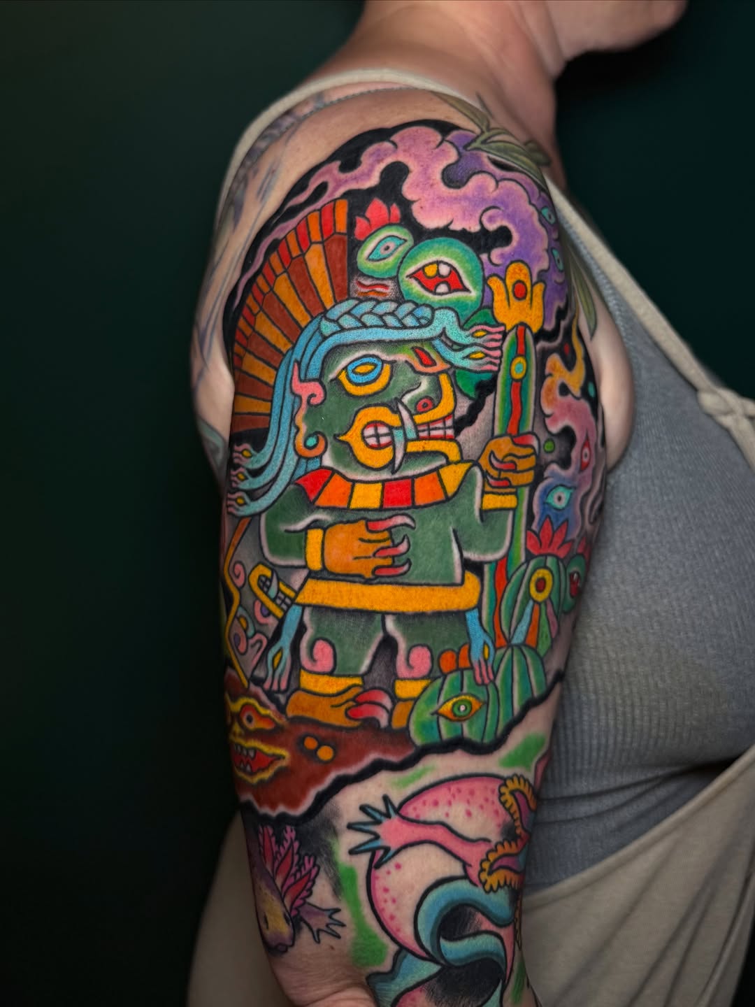 Tattoo by @el_chimu — new_school, illustrative
