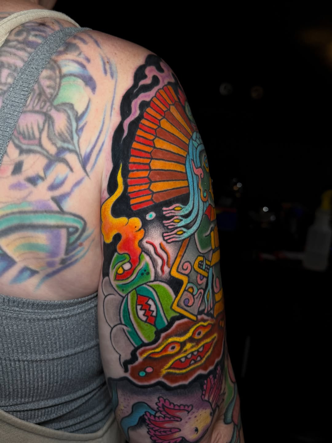 Tattoo by @el_chimu — new_school, illustrative
