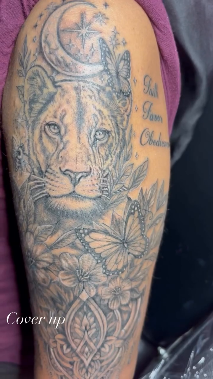 Tattoo by @k.l_tattoo_uptown — black_and_grey, illustrative