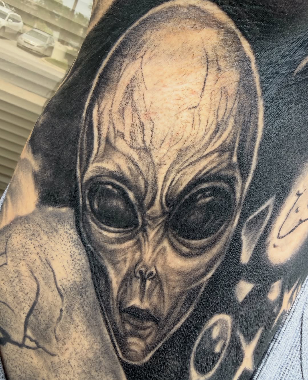 Tattoo by @betotats — black_and_grey, realism