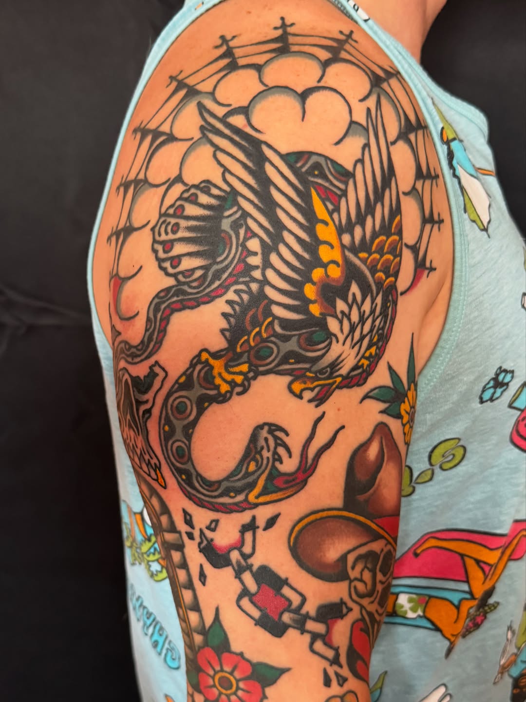 Tattoo by @nicholastidler_tattoos — american_traditional