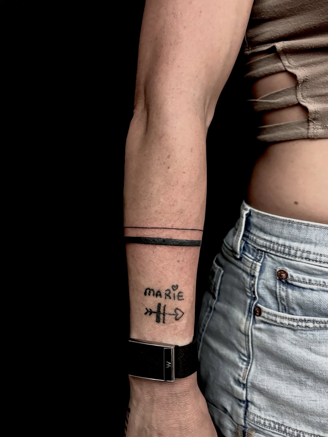 Tattoo by @letmechangemyusernamepleaseomg — lettering_script, fine_line