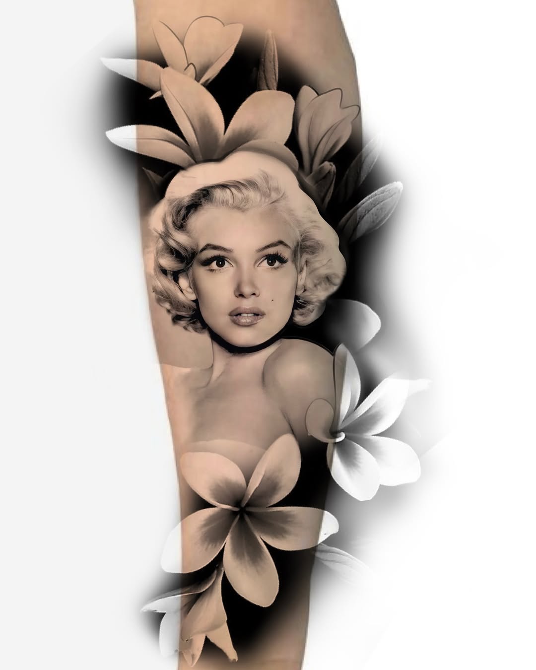 Tattoo by @spookyvuitton — realism, black_and_grey
