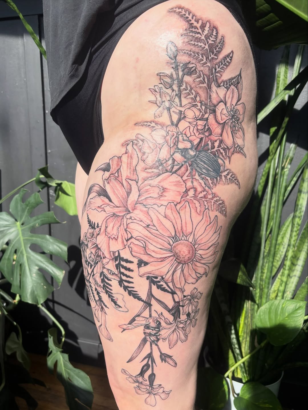 Tattoo by @jolley.ink — illustrative, black_and_grey