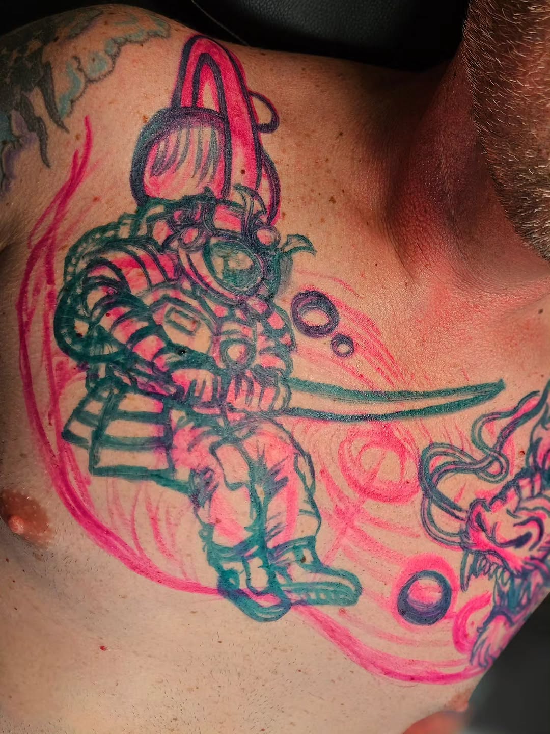 Tattoo by @blvqwulph β illustrative, trash_polka