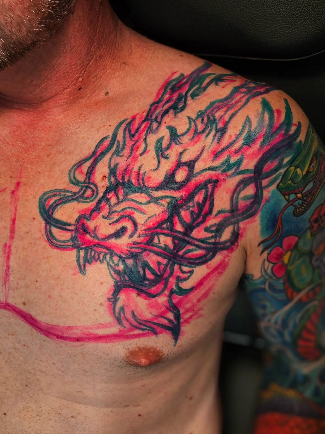 Tattoo by @blvqwulph β illustrative, trash_polka