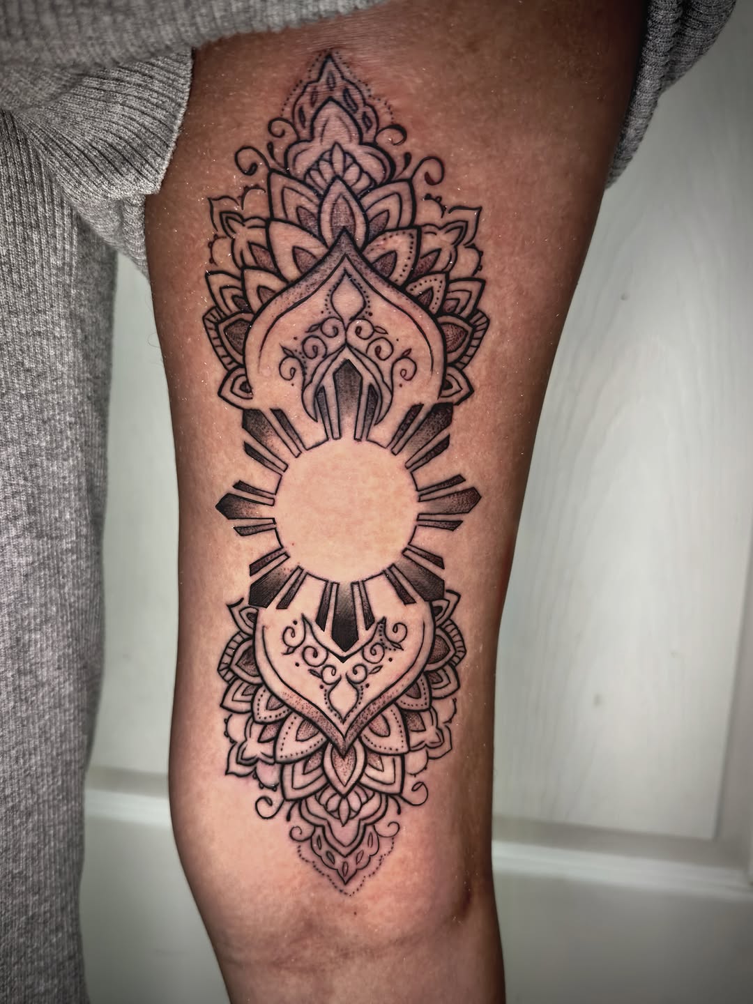 Tattoo by @inkfinery — geometric, ornamental
