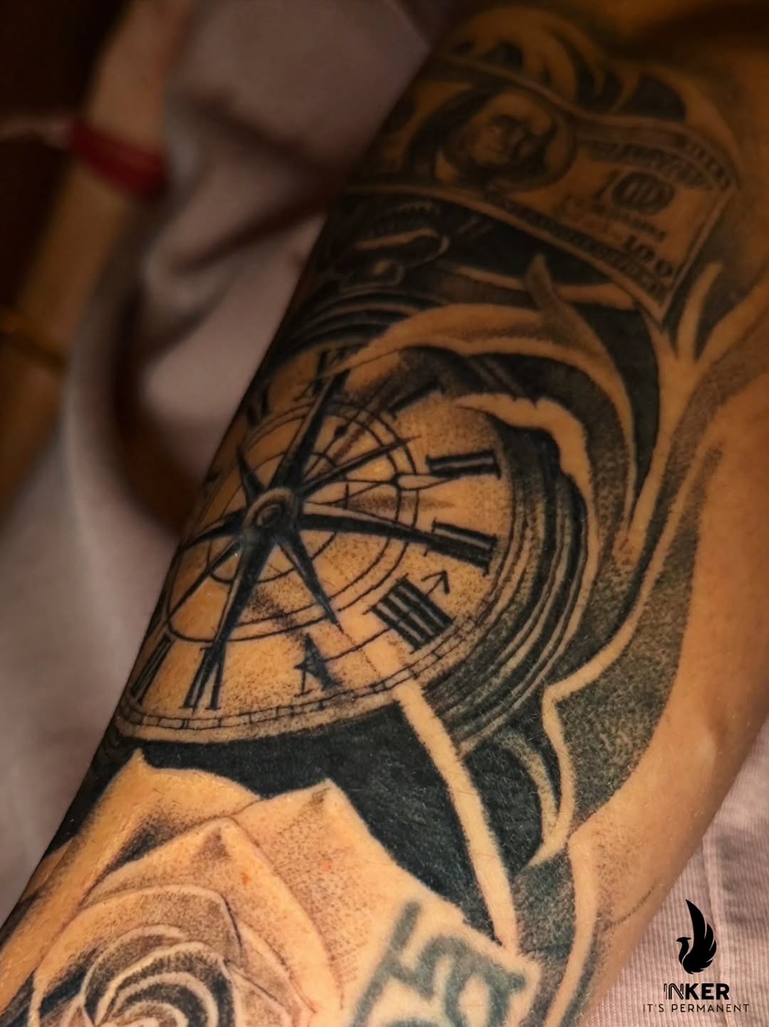 Tattoo by @suvo_the_inker — black_and_grey, realism