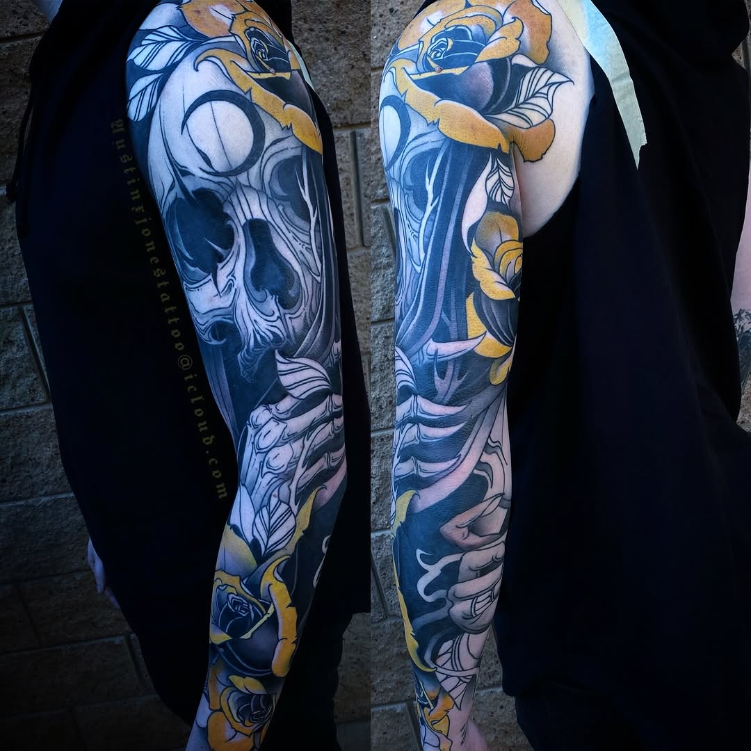 Tattoo by @austinxjones β blackwork, realism