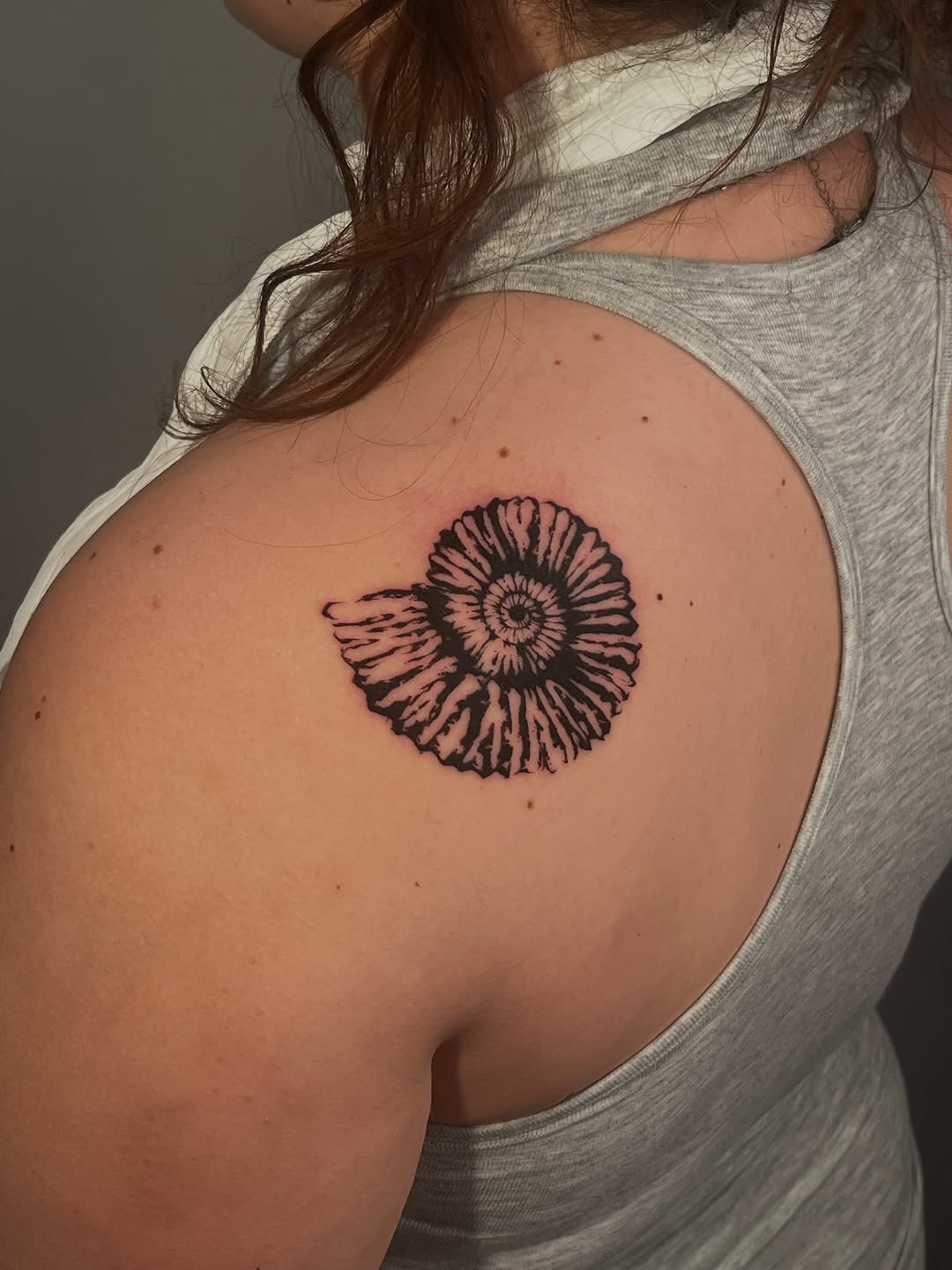 Tattoo by @woojae_tt — blackwork, illustrative