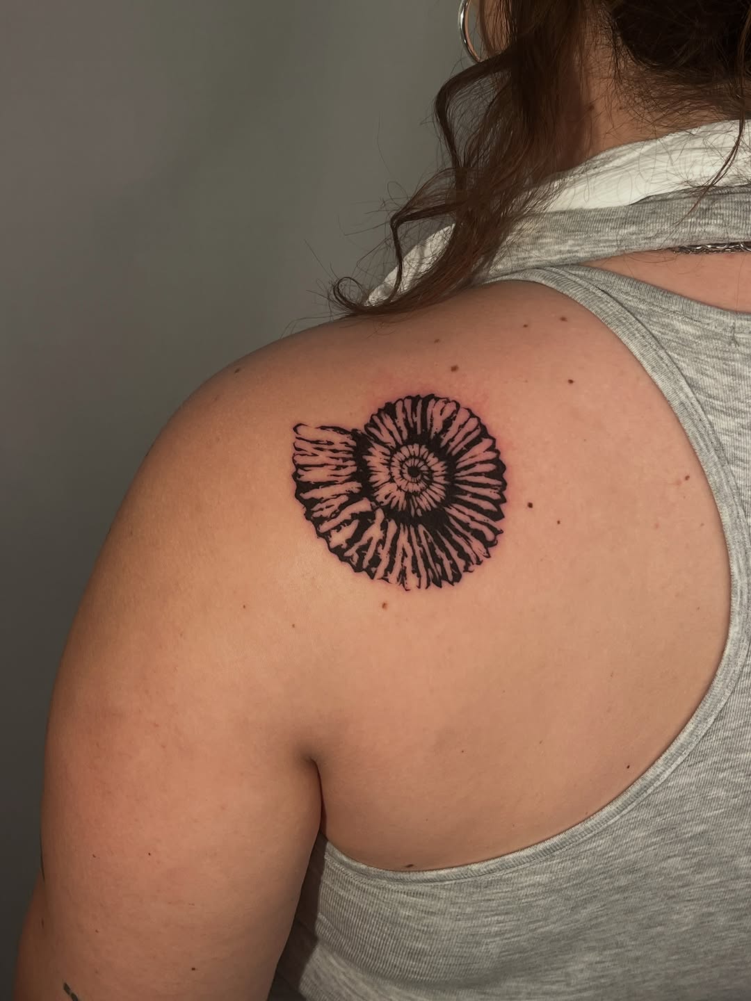 Tattoo by @woojae_tt — illustrative, black_and_grey