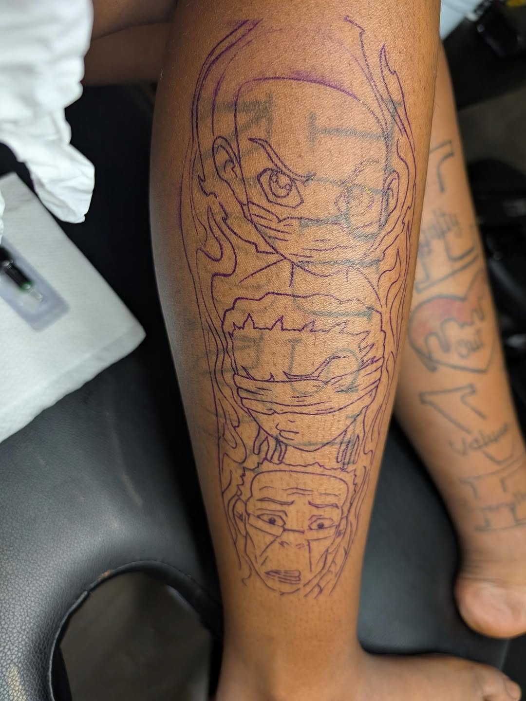 Tattoo by @bunnnyshopofficial — anime