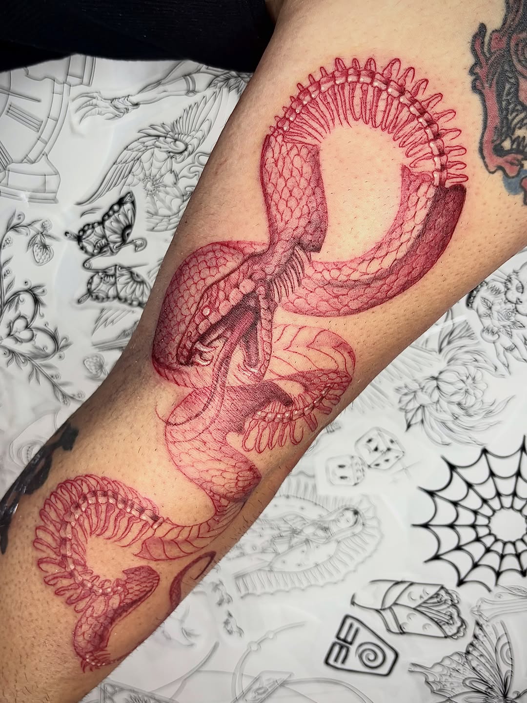 Tattoo by @loopytatz — dark_realism
