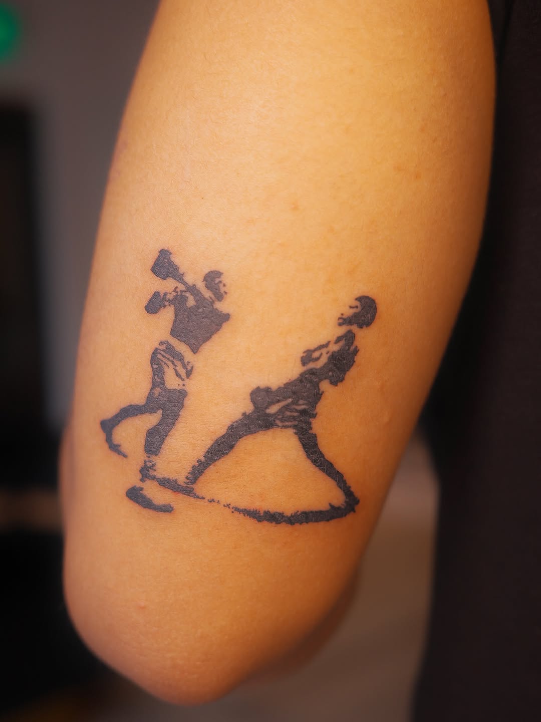 Tattoo by @holly.tatts — blackwork, illustrative