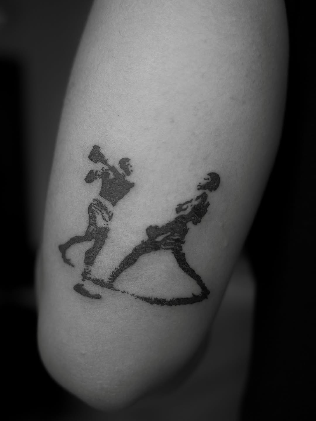 Tattoo by @holly.tatts — blackwork