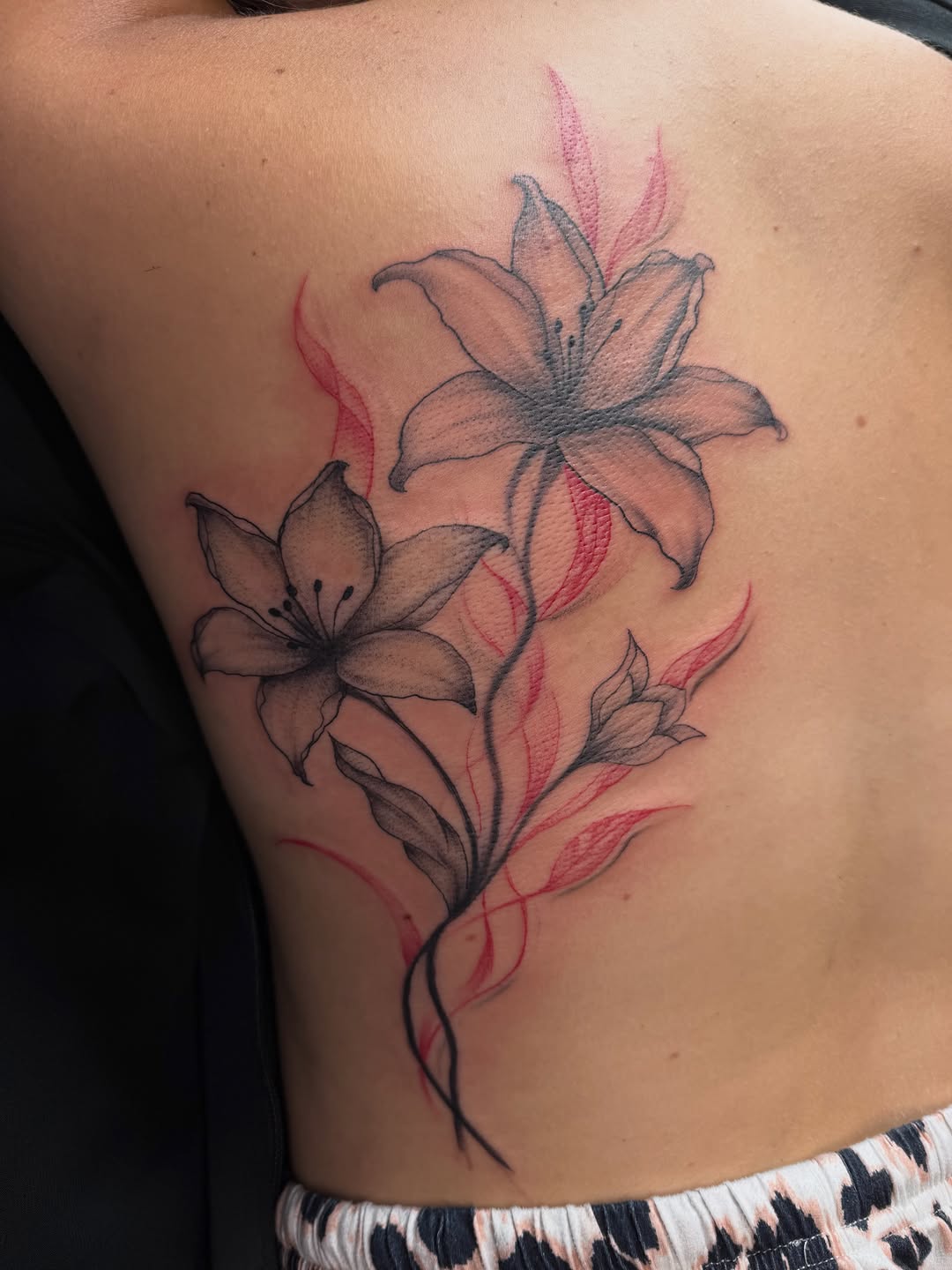 Tattoo by @tattooedbyaj — fine_line, black_and_grey